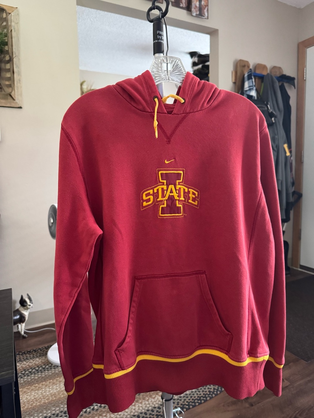 Iowa State Nike Red Pullover Hoodie kids Maroon Sweatshirt